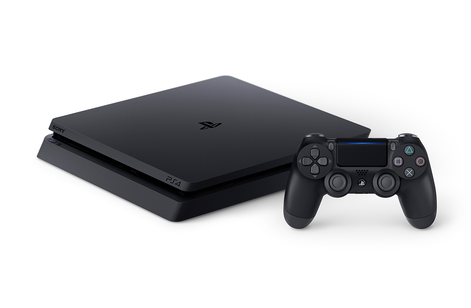 PS4 console and DUALSHOCK 4 controller