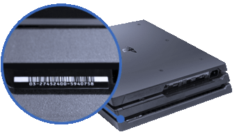 PS4 Pro: Serienummer för CUH-70xx