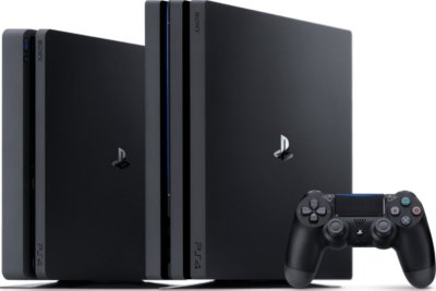 PS4 Pro وجهاز Slim