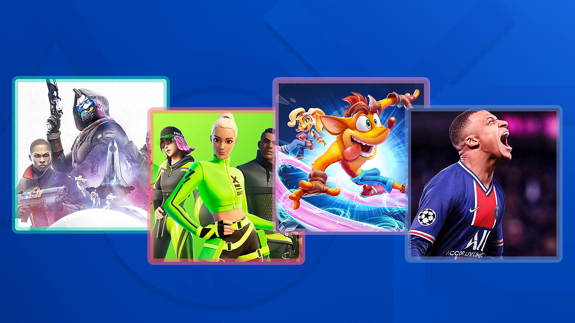 PS4 games enhanced for PS5 promotional art