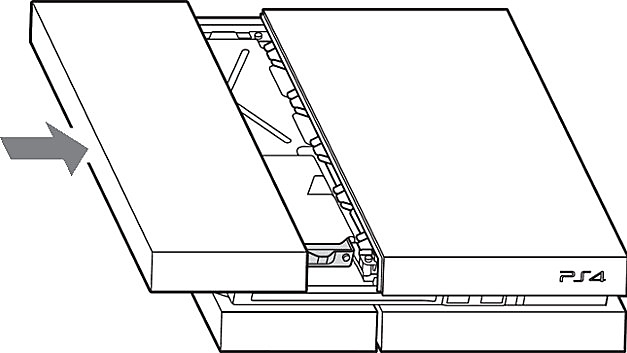 PS4: установка на место верхней панели