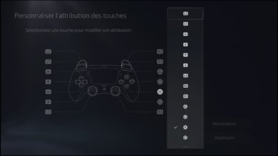 Modifier l'attribution des touches sur PS5