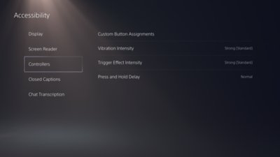 Accessibility Settings On PlayStation®5 Console