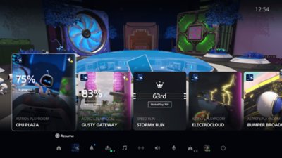 Screenshot showing PS5 Activities feature