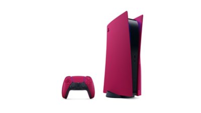 Façade pour console PS5 – Cosmic Red