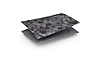 Gray Camo PS5 console cover digital edition lying down