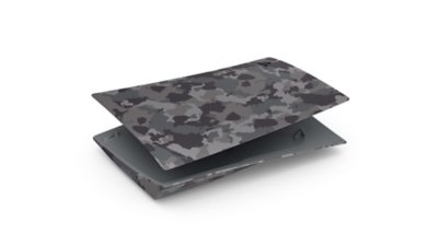 PS5 Console Cover in Camo Grey