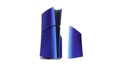 Chroma Indigo PS5 digital edition console cover