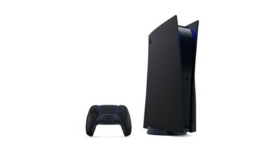 Façade pour console PS5 – Midnight Black