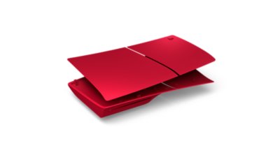 Volcanic red PS5 console cover