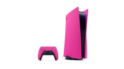 Nova pink PS5 console cover