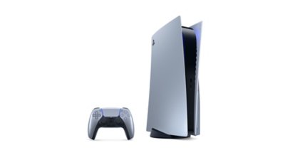 スターリング シルバー PS5用カバー