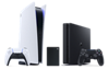 External USB drive with PS5 and PS4 console