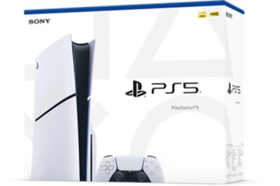 PS5 console retail box packaging