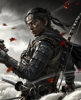 Key-Artwork von Ghost of Tsushima