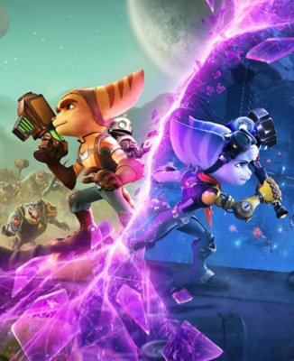 Ratchet and Clank: Rift Apart key artwork