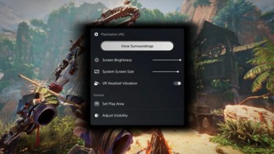 PS VR2 Control Center
