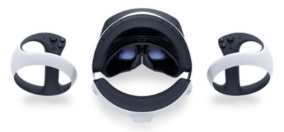 Vue intérieure du casque-micro PS VR2
