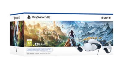 علبة تحمل علامة Horizon Call of the Mountain التجارية لـ PSVR 2