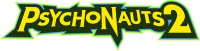 psychonauts 2 logo in yellow