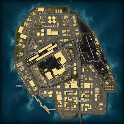 Carte PUBG: Battlegrounds - Haven