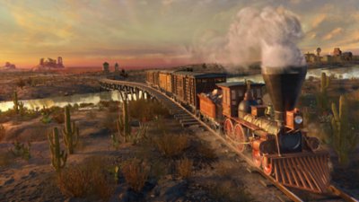 صورة فنية أساسية من لعبة Railway Empire