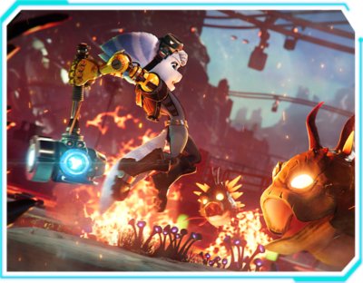 Personage uit Ratchet & Clank: Rift Apart - Rivet