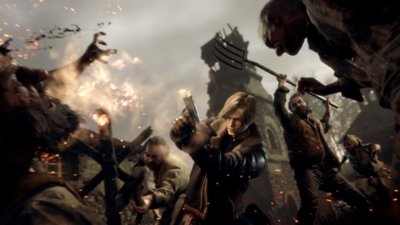Resident Evil 4 - The Mercenaries Launch Trailer | PS5 & PS4 Games