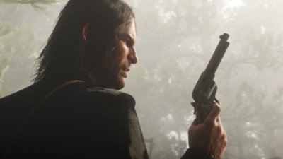 Red Dead Redemption 2 – posnetek zaslona med igranjem