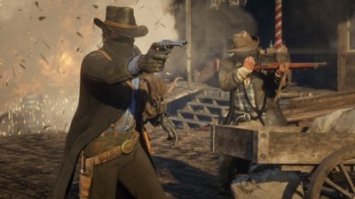 Red Dead Redemption 2: captura de pantalla del juego