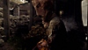 Resident Evil 4 — снимок экрана, на котором изображён человек с бензопилой