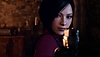 Captura de pantalla de Resident Evil 4 que muestra a Ada Wong.