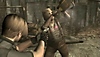 Capture d'écran de l'homme à la tronçonneuse - Resident Evil