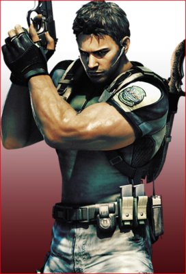 Resident Evil – obraz Chrisa Redfielda