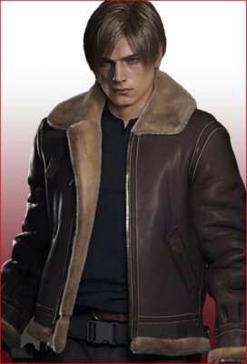 Resident Evil – bild på Leon Kennedy