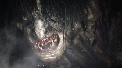 Resident Evil – snímek obrazovky s Lycanem