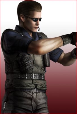 Resident Evil – bild på Albert Wesker