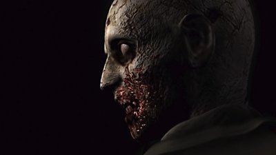 Resident Evil – snímek obrazovky se zombies