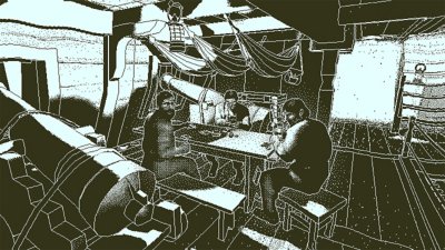 Return of the Obra Dinn gameplay screenshot.