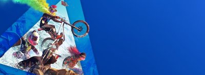 الأسباب التي تدفعك للعب العمل الفني للعبة Riders Republic