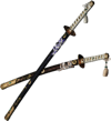 Espadas gemelas de Toyokuni de La ascensión del Ronin
