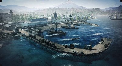 Yokohama map - Elephant's Nose Breakwaters