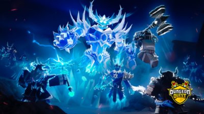 Roblox - Ilustração do jogo Dungeon Quest