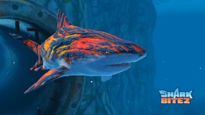 Roblox - Ilustração do jogo Shark Bite 2