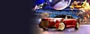 A Rocket League Season 7 fő grafikája, rajta egy piros autó