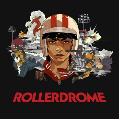 Rollerdrome อาร์ตเวิร์กร้านค้า