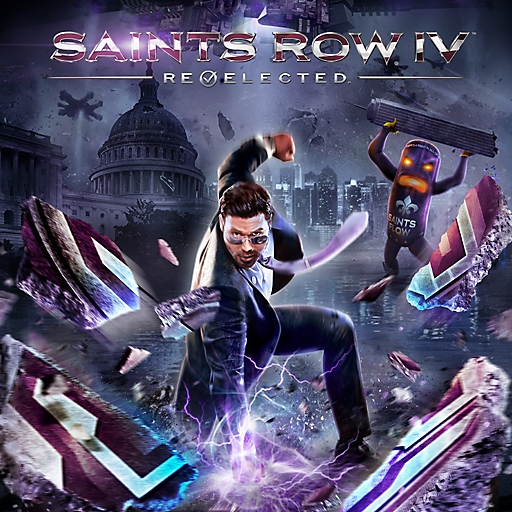 Saints Row IV Re-elected cover art