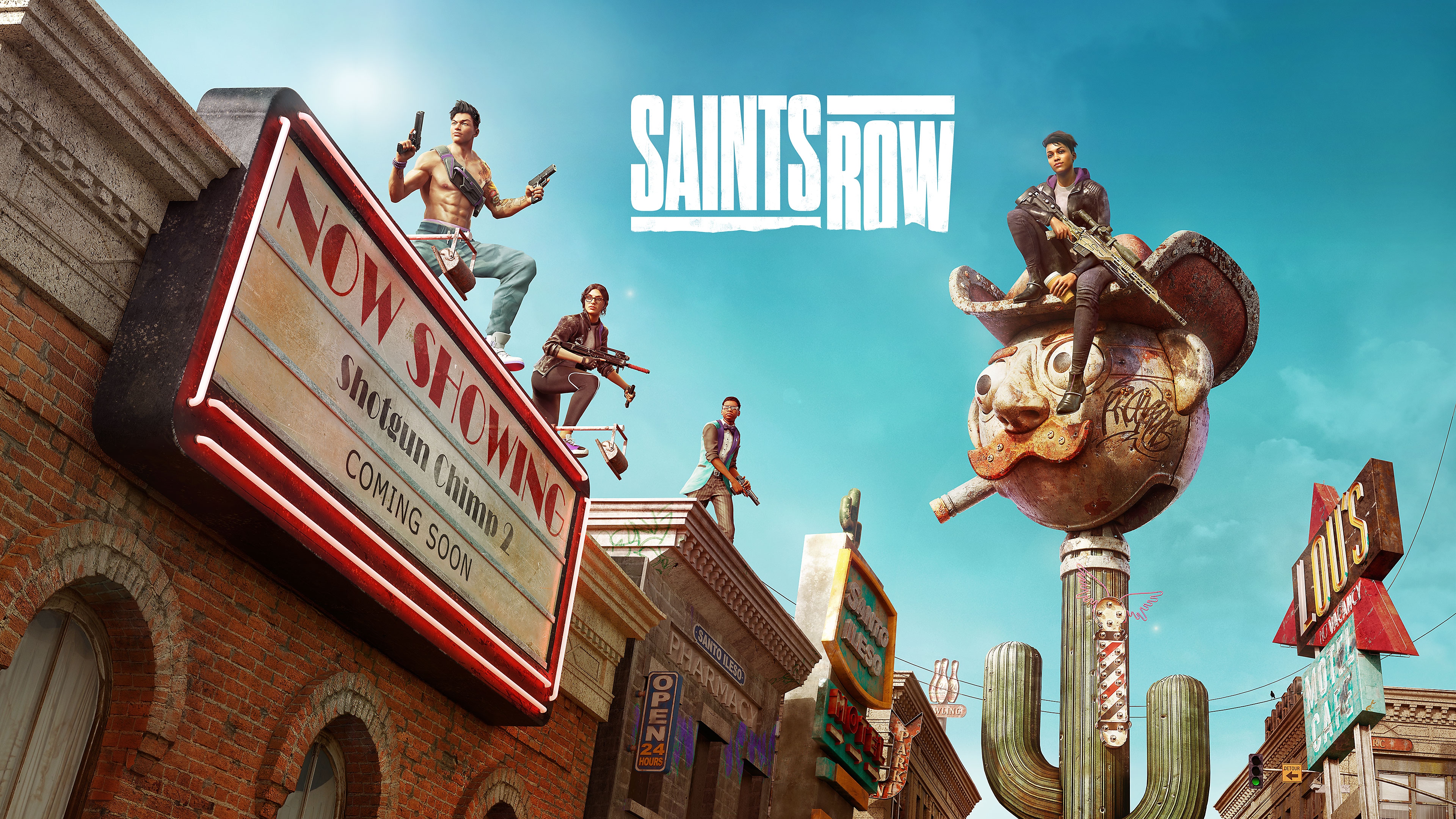《Saints Row》主题宣传海报