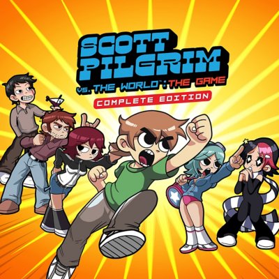 Scott Pilgrim vs The World: The Game store artwork