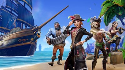 อาร์ตเวิร์กตัวเอก Sea of Thieves